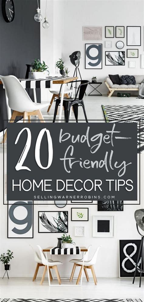 Twenty Budget Friendly Home Decor Tips To Achieve A Nicely Decorated