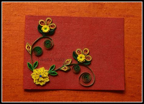See more ideas about inspirational cards, greeting cards handmade, cards handmade. Niketa's Creative Corner: Handmade quilled greeting card