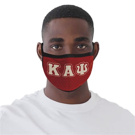 Kappa Alpha Psi Face Mask Greek Letters Washable Face Etsy