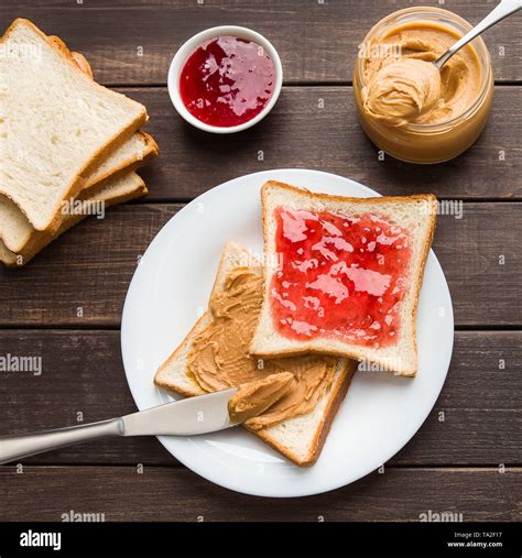 American Traditional Breakfast Concept Stock Photo Alamy