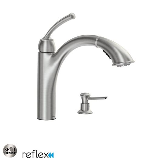 Specified model meets or exceeds the following: Faucet.com | 87047SRS in Spot Resist Stainless by Moen