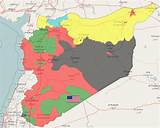 Pictures of Syrian Civil War Map Live