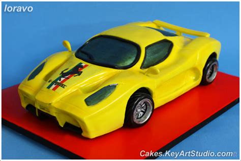 Per un auto dolce come questa contattaci michela cake designer torte che emozionano via martiri della libertà 18 trebaseleghe pd tel 3922632855 email. Ferrari Enzo Cake | 12 servings | Larissa Cakes.KeyArtStudio.com | Flickr