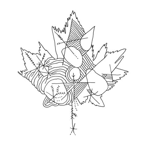 For boys and girls, kids and adults, teenagers and toddlers, preschoolers and older kids at school. Canadian Maple Leaf Colouring Page with Abstract Drawing ...