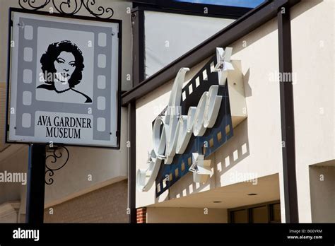 Ava Gardner Museum In Smithfield North Carolina Stock Photo Alamy