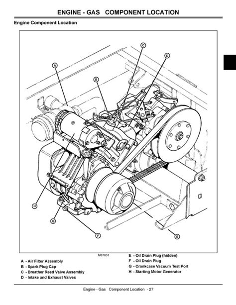 The ee20 engine had an aluminium alloy block with 86.0 mm bores and an 86.0 mm stroke for a capacity of 1998 cc. John Deere Gator Ts 4x2 Parts Diagram - Best Trend News and Inspiration : Best Trend News and ...