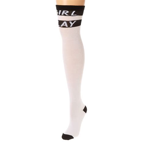 Black And White Girls Slay Not Knee High Socks Icing Us