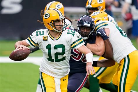 Aaron Rodgers Davante Adams Dominate In Packers 35 20 Win Over Texans