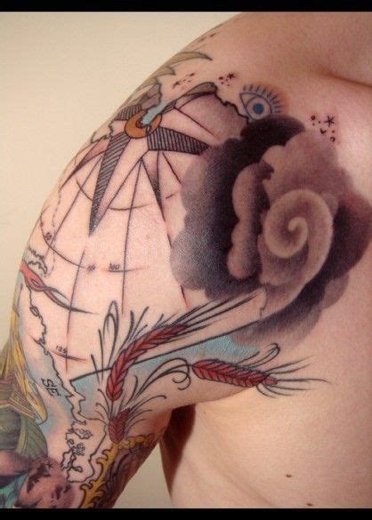 Pin By Tattoo Sensations On Creative Sleeve Tattoos World Map Tattoos