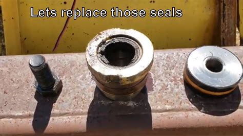 Replacing Hydraulic Cylinder Seals Part 3 Pulling It All Apart