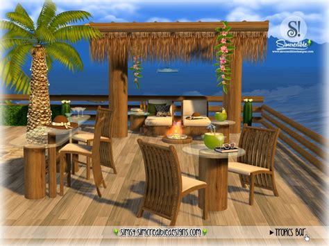 The Sims Resource Tropics Bar