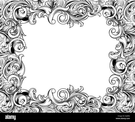 Fancy Border Hi Res Stock Photography And Images Alamy