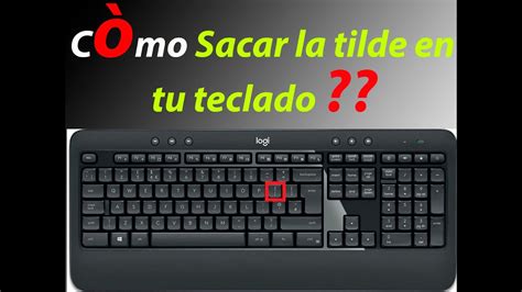 C Mo Poner Tilde O Acento En Tu Pc O Computadora Youtube