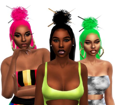 Downloads Xxblacksims In 2020 Sims 4 Black Hair Sims