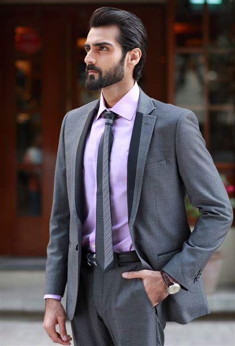 See more ideas about mens outfits, mens fashion, suits. 2017 Latest Coat Pant Designs Grey Formal Classic Men Suit ...