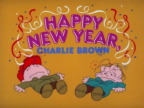 Happy New Year Charlie Brown 1986 MonsterHunter