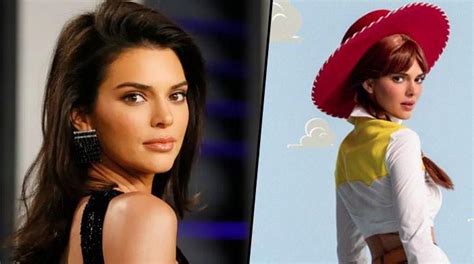 Kendal Jenner Turns Into Jessie From Toy Story For Halloween