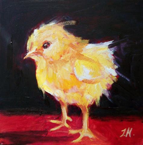Fill your cart with color today! Knitting Architect: Baby Chicken oil painting miniature