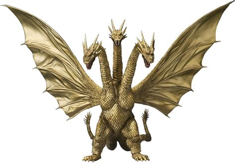 Sh Monster Arts King Ghidorah Action Figure Dragon Godzilla Toei Pvc