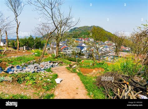 Village Area In Longjing Tea Fields Hangzhou Stock Photo Alamy