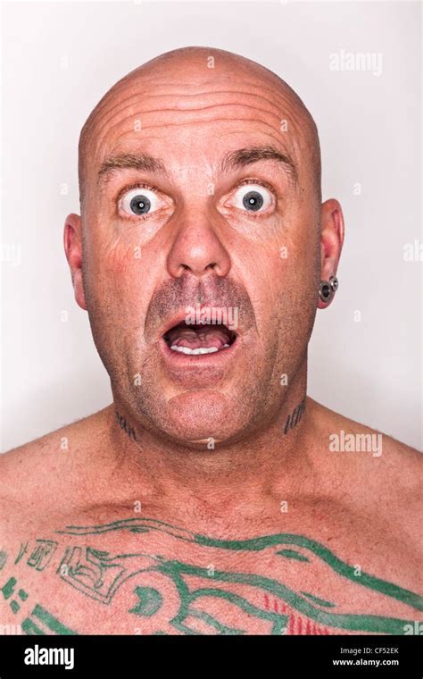 Man Looking Shocked Stock Photo Alamy