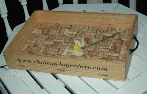 This Is A Wonderful Cork Tray For The Wine Lover Originally From Chateau Laperriere We Rescued
