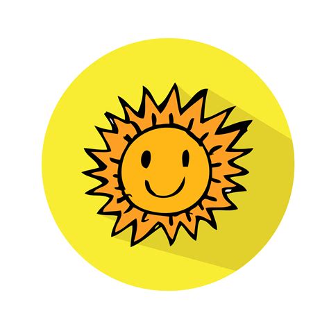 Sun Icon Vector 565030 Vector Art At Vecteezy