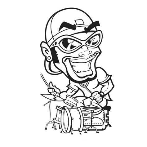 Dessin graffiti a imprimer  tout degorgement