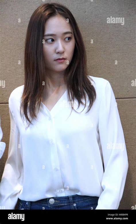 American Singer And Actress Krystal Jung Soo Jung Of South Korean Girl
