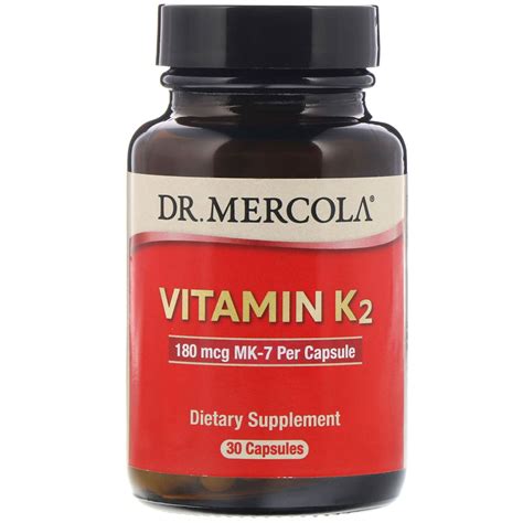 In 2020, a randomized controlled study (the best kind) tested various doses of vitamin k2 on 311 older men and postmenopausal women. Dr. Mercola Vitamin K2 - 30 Capsules - Supports Memory ...