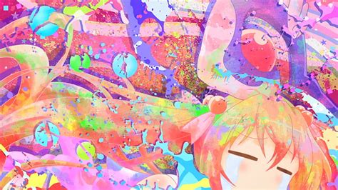 Hd Wallpaper Anime Anime Girls Artwork Colorful Invaders Of