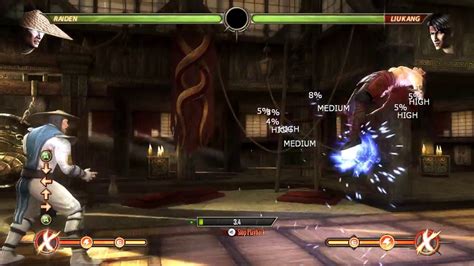 Mortal Kombat 9 Raiden Combo Youtube