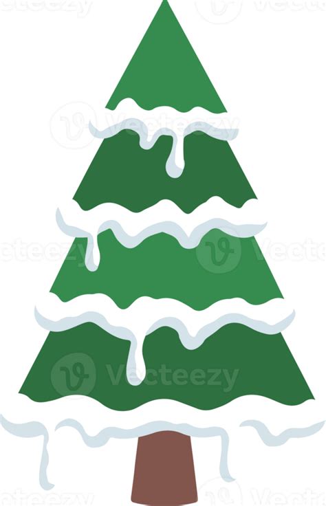 Free Christmas Watercolor Snowy Winter Pine Tree 14342598 Png With
