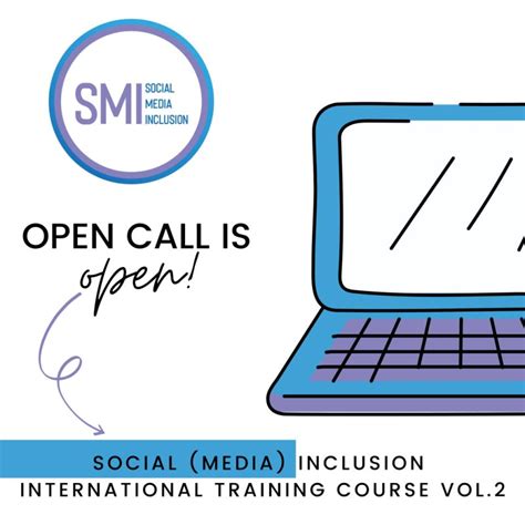 Social Media Inclusion International Training Course Vol 2 Call