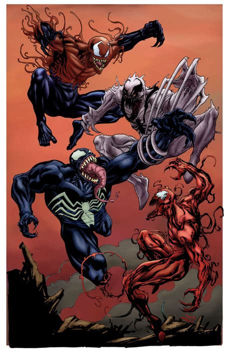 Spider Man Vs Carnage Vs Venom Vs Anti Venom