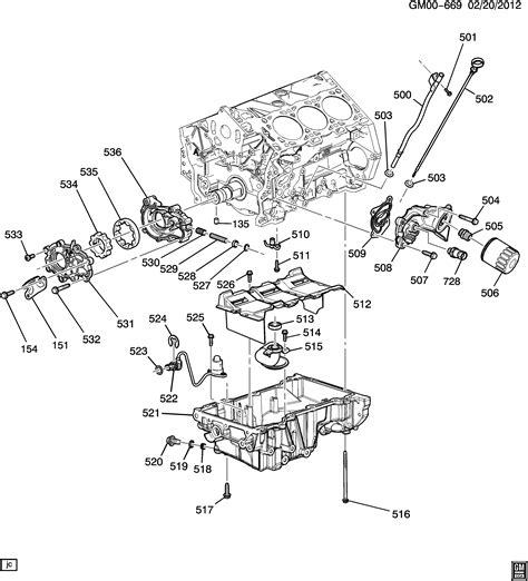 Captiva Sport U S Engine Asm L V Part Oil Pump Oil Pan