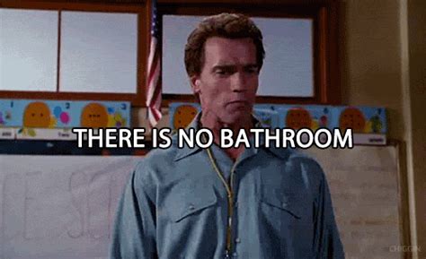 There Is No Bathroom S Find And Share On Giphy