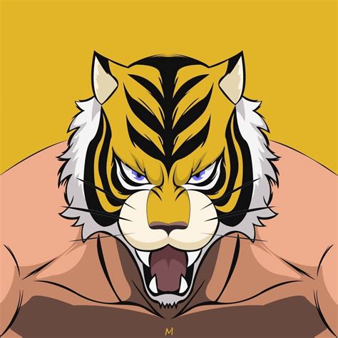 Wrestling Tiger Cartoon Peepsburgh Com