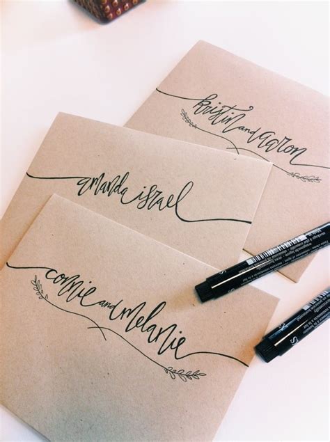 Illustrated Envelopes A Nice Way To Write On Our Envelopes Hand