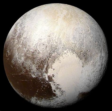 This Amazing High Res View Of Pluto Was Made Using 26 New Nasa Photos
