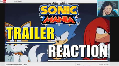 Finally Sonic Mania Pre Order Trailer Reaction Youtube