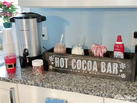 hot chocolate bar set up that is an easy diy project my xxx hot girl