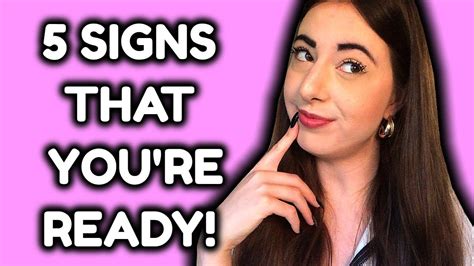 5 Signs Youre Ready To Have Sex First Timers Youtube