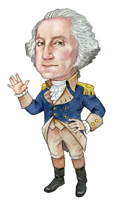 How To Draw George Washington Cartoon At How To Draw