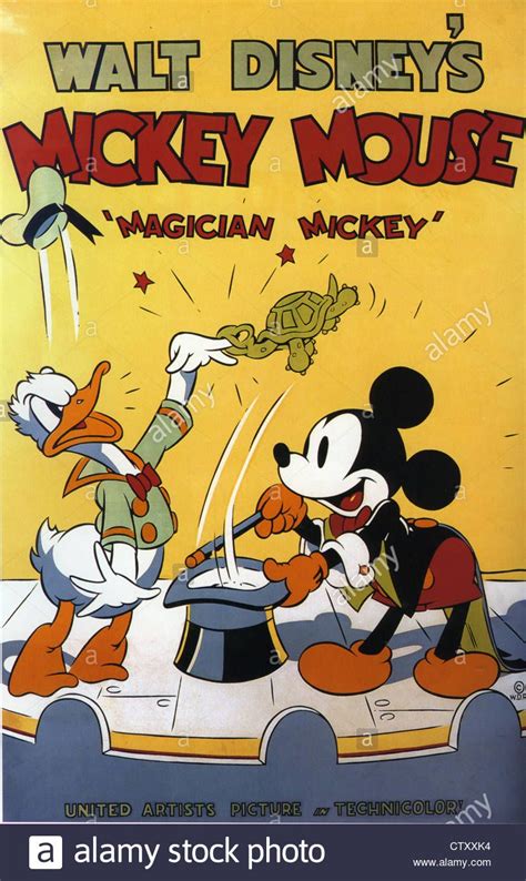 Magician Mickey Poster For Vintage Disney Posters Disney Movie Posters Classic Movie