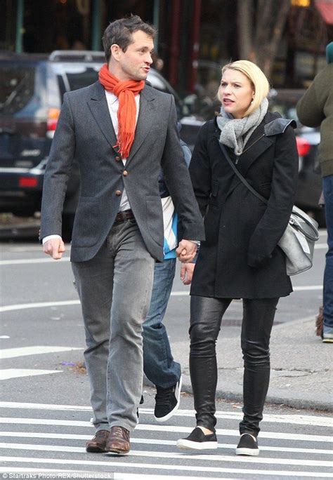 Claire Danes Steps Out Hand In Hand With Husband Hugh Dancy In Nyc