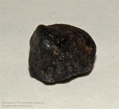 With only a handful of exceptions meteorites are solid inside. Stony Meteorites: Chondrites