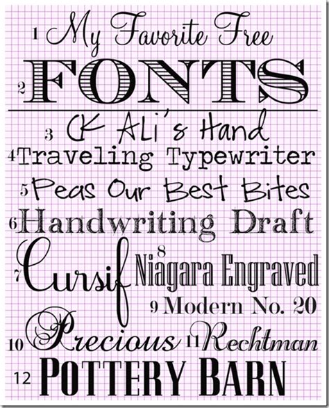 13 Type Words In Different Fonts Images Different Fonts Different