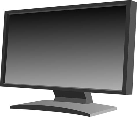 Free Vector Graphic Computer Monitor Screen Blank Free Image On