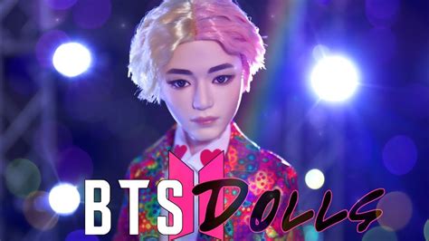 Bts Dolls Plus Custom Bts Concert Stage With Real Working Spotlights Youtube